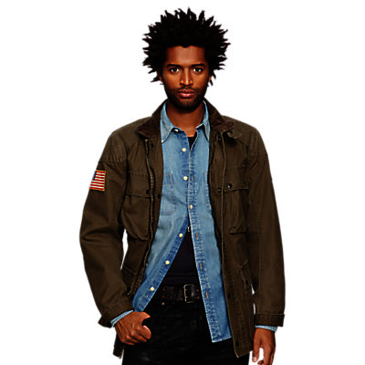 Denim & Supply Ralph Lauren Waxed Cotton Moto Jacket Old Money Denim & Supply Ralph Lauren Waxed Cotton Moto Jacket Old Money
